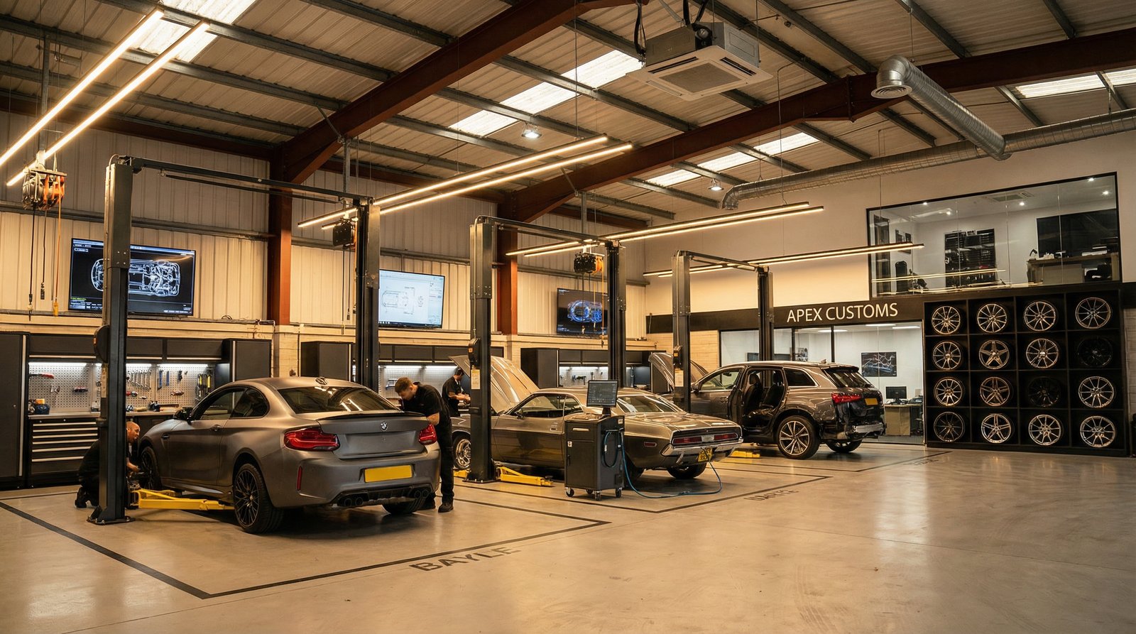 国产精品改装车间